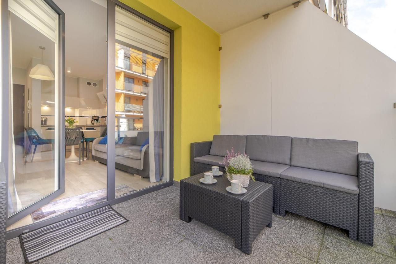 Apartament Niebieski Kołobrzeg Exteriör bild