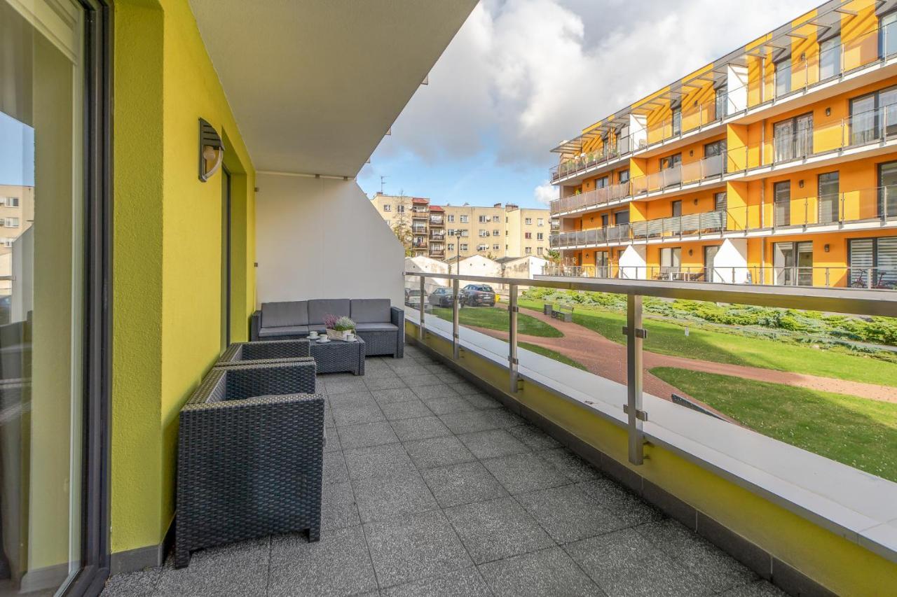 Apartament Niebieski Kołobrzeg Exteriör bild