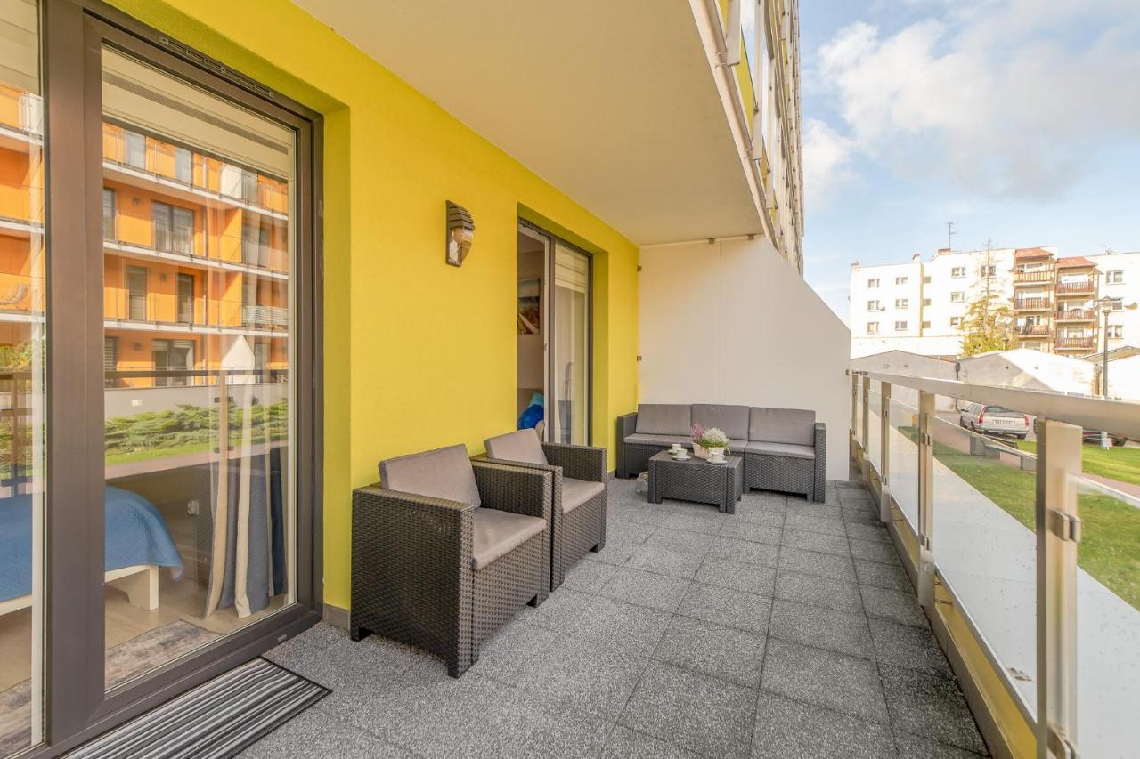 Apartament Niebieski Kołobrzeg Exteriör bild